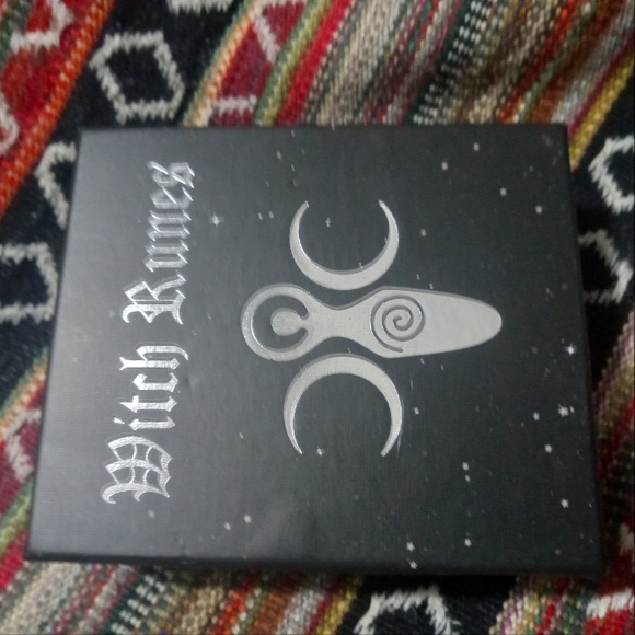 Witch Runes modern witches painted runes in ๐ box with book ๐ - Picture 5 of 6